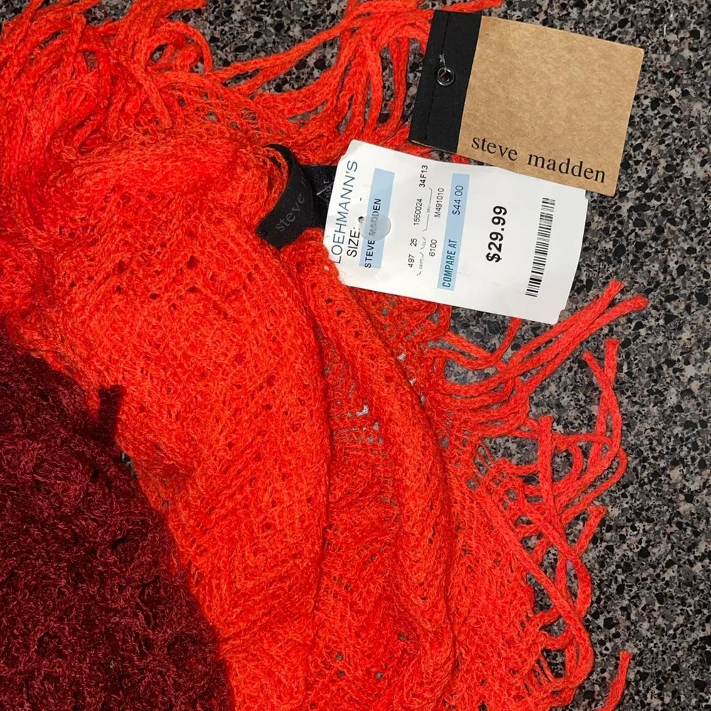Steve Madden Infinity Scarf Brand New with Tags - Picture 2 of 3